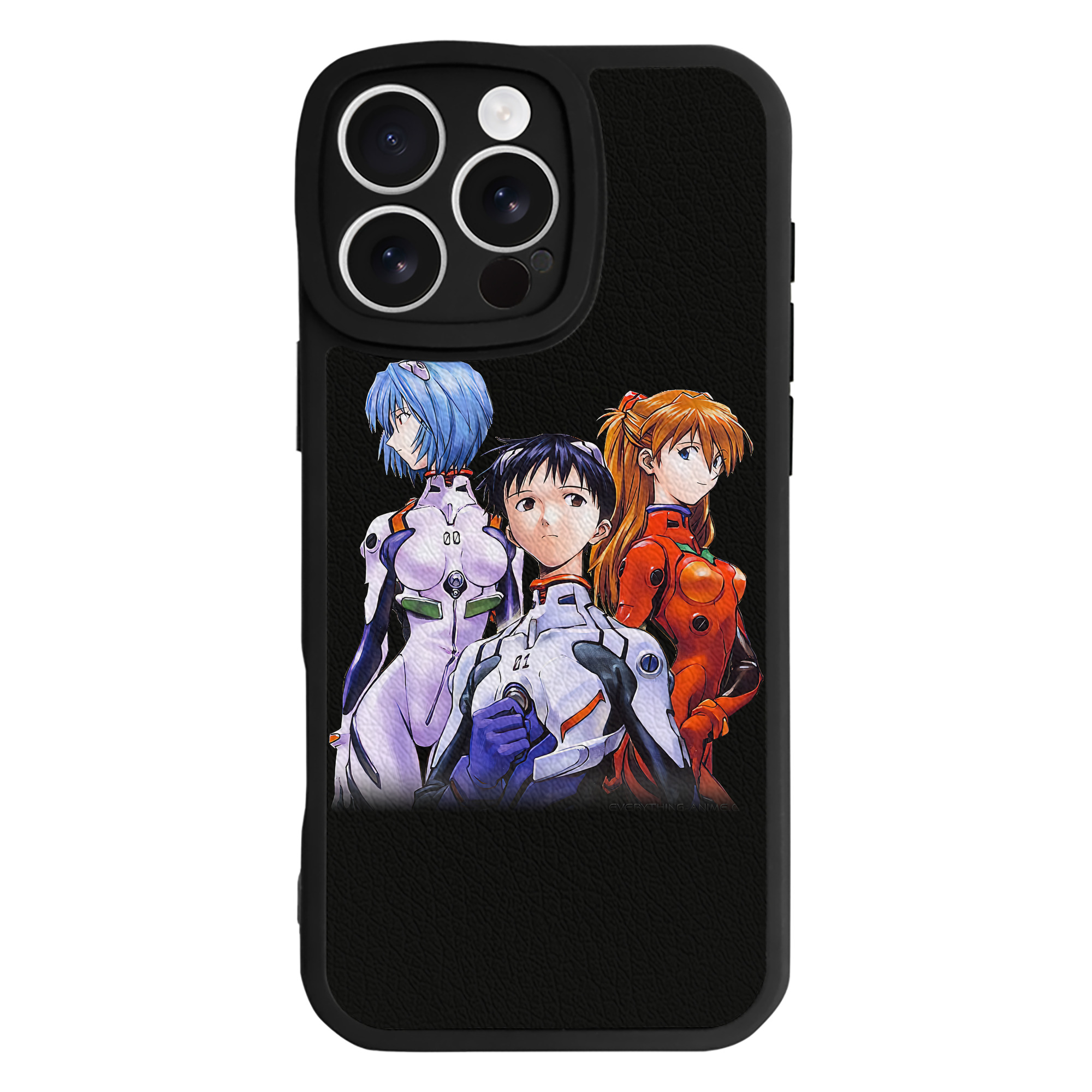 （画像用） EVA 新世紀エヴァンゲリオン 【iPhone 16シリーズ対応】シリコンスマホケース（レザー調） 材質：シリコン